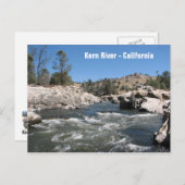 Belle carte postale de Kern River ! (Devant / Derrière)