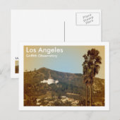 Belle carte postale de l'Observatoire LA ! (Devant / Derrière)