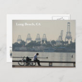 Belle carte postale de Long Beach! (Devant / Derrière)