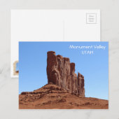Belle carte postale de Monument Valley ! (Devant / Derrière)