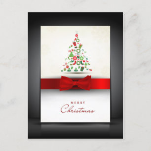 Belle carte postale de Noël