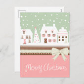 Belle carte postale de Noël (Devant / Derrière)