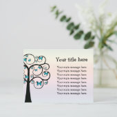 Belle carte postale de papillon (Debout devant)