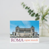 Belle carte postale de Rome (Debout devant)