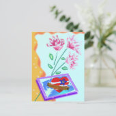Belle carte postale de Valentine (Debout devant)