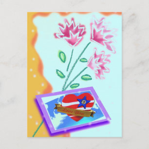 Belle carte postale de Valentine