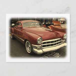 Belle carte postale de voiture vintage !