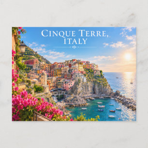 Belle Carte Postale des Cinque Terre