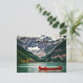 Belle carte postale du lac Louise, Canada (Debout devant)