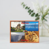 Belle carte postale du Zimbabwe (Debout devant)