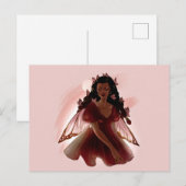 belle carte postale fairy (Devant / Derrière)