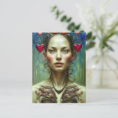 Belle carte postale Goddess Valentine (Debout devant)