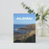 Belle carte postale HAWAIIAN (Debout devant)