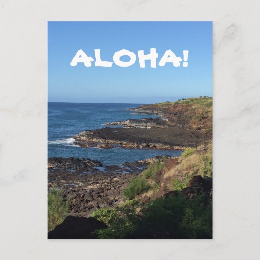 Belle carte postale HAWAIIAN (Devant)