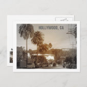 Belle Carte Postale Hollywood ! (Devant / Derrière)