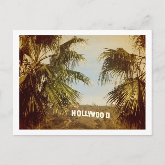 Belle Carte Postale Hollywood ! (Devant)