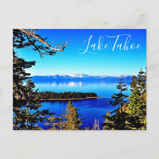 BELLE CARTE POSTALE LAKE TAHOE (Devant)