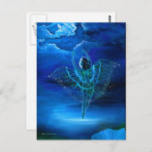 Belle carte postale Moondance Fairy (Devant / Derrière)