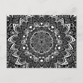 Belle carte postale Motif Mandala (Devant)