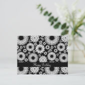 Belle carte postale noire et blanche (Debout devant)