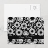 Belle carte postale noire et blanche (Devant / Derrière)