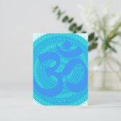 Belle carte postale Om (Debout devant)