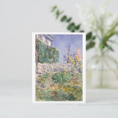 Belle carte postale Peinture Jardin (Debout devant)