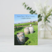 Belle carte postale Père Noël Ynez ! (Debout devant)