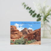 Belle carte postale Red Rock Canyon ! (Debout devant)