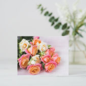 Belle carte postale Rose (Debout devant)