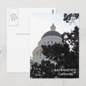 Belle Carte Postale Sacramento ! (Devant / Derrière)