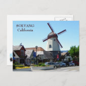 Belle Carte Postale Solvang ! (Devant / Derrière)