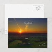Belle carte postale Sunset d'Angleterre France (Devant / Derrière)