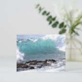 BELLE CARTE POSTALE TROPICAL WAVE (Debout devant)