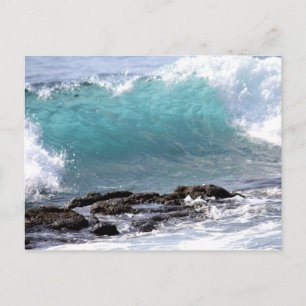 BELLE CARTE POSTALE TROPICAL WAVE