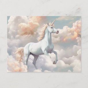 Belle carte postale Unicorn