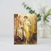 Belle carte postale vintage Vanitas (Debout devant)