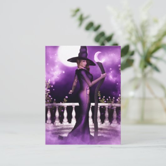 Belle carte postale Witchery (Debout devant)