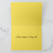 Belle carte pour faire savoir à quelqu'un que vous (Intérieur)