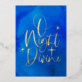 Belle carte religieuse Gold Foil (Recto)