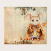 Belle carte souris (Outside Unfolded)
