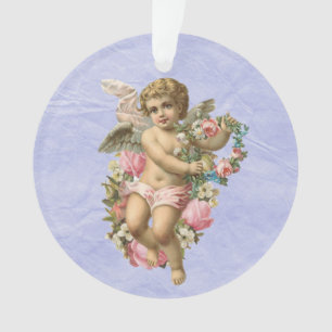 Belle Cherub Vintage / Ange aux fleurs