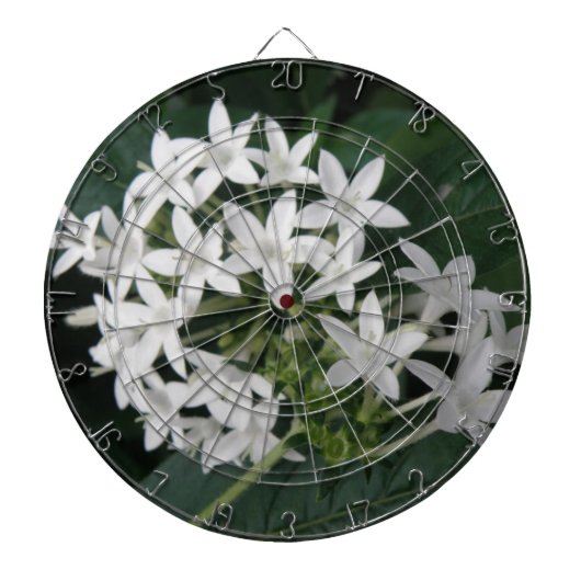 Belle Cible de flechettes de fleurs tropicales bla (Devant)