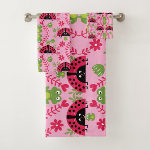 Belle coccinelle fantaisiste pour enfants