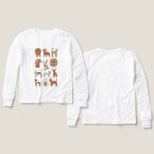 Belle collection d'animaux sauvages (Motif Recto et Verso)