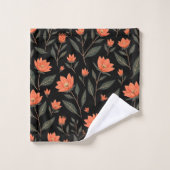 Belle Collection Florale Vintage populaire (Gant de toilette)
