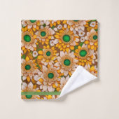 Belle collection populaire de tournesol (Gant de toilette)
