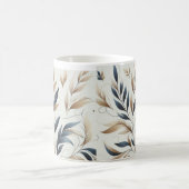 Belle Conception Florale Café Mug / Design élégant (Centre)