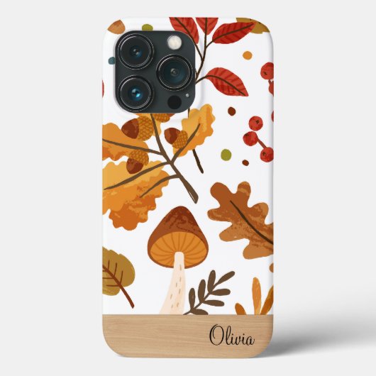 belle coque iphone à thème automne (Verso)
