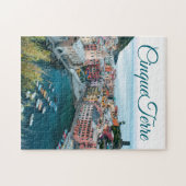 Belle côte des Cinque Terre Italie | Jigsaw Puzzle (Horizontal)